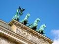 Brandenburg gate Royalty Free Stock Photo