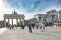 Berlin, Brandenburg Gate and Paris Square, Brandenburger Tor and Pariser Platz