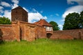 Brandenburg, Germany. Medieval city walls of Wittstock Dosse