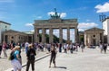 Brandenburg Tor Berlin Germany Royalty Free Stock Photo