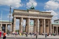 Brandenburg Tor Berlin Germany Royalty Free Stock Photo