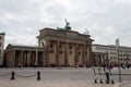 Brandenburger Tor Brandenburg Gate , famous landmark in Berlin, Germany - high dynamic range HDR