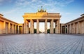 Branderburger Tor- Brandenburg Gate in Berlin, Germany Royalty Free Stock Photo