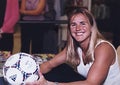 Brandi Chastain Royalty Free Stock Photo