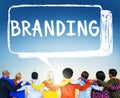 Branding Brand Copyright Trademark Marketing Concept Royalty Free Stock Photo