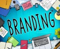 Branding Brand Marketing Business Strategy Identity Concept Royalty Free Stock Photo