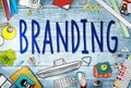 Branding Brand Marketing Business Strategy Identity Concept Royalty Free Stock Photo