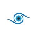 Branding Identity Corporate Eye Care vector logo design.