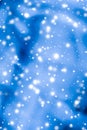 Christmas, New Years and Valentines Day blue abstract background, holidays card design, shiny snow glitter as winter season sale Royalty Free Stock Photo