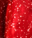 Christmas, New Years and Valentines Day red abstract background, holidays card design, shiny snow glitter as winter season sale Royalty Free Stock Photo