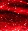 Christmas, New Years and Valentines Day red abstract background, holidays card design, shiny snow glitter as winter season sale Royalty Free Stock Photo