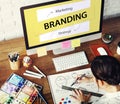 Branding Marketing Strategy Ideas Concept