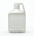 Branding and mock-up blank plastic jerry can with 3D render. Royalty Free Stock Photo