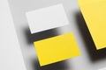 Branding / Stationery Mock-Up - Yellow