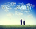 Branding World Global Marketing Identity Individuality Concept Royalty Free Stock Photo