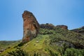 The Brandwag Buttress Sentinel in Golden Gate Highlands National Park Royalty Free Stock Photo