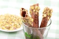 Brandy snaps Royalty Free Stock Photo