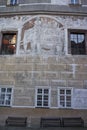 Brandys nad Labem, Czech Republic - January 31, 2021 - The massive chateau is a significant landmark of the town of BrandÃÂ½s Royalty Free Stock Photo