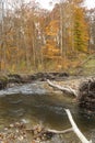 Brandywine Creek in Cuyahoga Valley National Park in northern Ohio