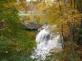 Brandywine Falls in Autumn Royalty Free Stock Photo