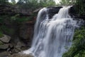 Brandywine falls at Cuyahoga National Park Royalty Free Stock Photo