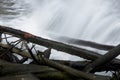 Brandywine Falls in Cuyahoga Valley National Park in northern Ohio Royalty Free Stock Photo