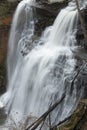 Brandywine Falls in Cuyahoga Valley National Park in northern Ohio Royalty Free Stock Photo