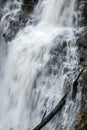 Brandywine Falls in Cuyahoga Valley National Park in northern Ohio Royalty Free Stock Photo