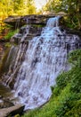 Brandywine Falls -Cuyahoga Valley National Park - Ohio Royalty Free Stock Photo