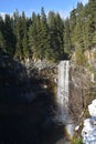 Brandywine Falls near Whistler, British Columbia,  Canada Royalty Free Stock Photo