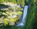 Brandywine falls is a spectacular 70-meter waterfall located in the park of the same name. Royalty Free Stock Photo