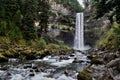 Brandywine falls in the summer Royalty Free Stock Photo