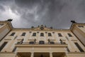 Branicki Palace facade top part