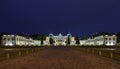 Branicki Palace at night