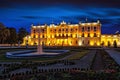 Branicki Palace at night