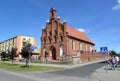 BRANIEWO, POLAND. Building of the Ukrainian Greco-catholic church of the Blessed Trinity