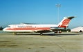 Braniff Express BAC 111 CN 071 . Flew with Mohawk and Alleghney Royalty Free Stock Photo