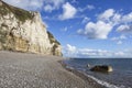 Branscombe Beach near Seaton in Devon in South West England Royalty Free Stock Photo