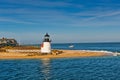 Brant Point Light Lighthouse, Nantucket, Cape Cod MA Royalty Free Stock Photo