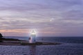 Brant Point Light Lighthouse, Nantucket, Massachusetts, USA Royalty Free Stock Photo