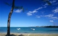 Bras d'eau beach at Mauritius Island Royalty Free Stock Photo