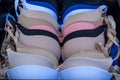 Bras in the drawer Royalty Free Stock Photo