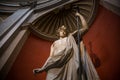 The Braschi Antinous statue in Round Hall Royalty Free Stock Photo