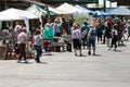 People Walk And Shop For Antiques At Georgia Antique Festival Royalty Free Stock Photo