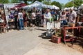 Large Crowd Shops For Antiques At Braselton Antique Festival Royalty Free Stock Photo