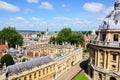 Brasenose College and Radcliffe Camera, Oxford.