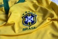 Brasil football federation yellow jersey.