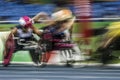 Brasil - Rio De Janeiro - Paralympic game 2016 1500 meter athletics Royalty Free Stock Photo