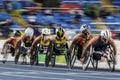 Brasil - Rio De Janeiro - Paralympic game 2016 400 meter athletics Royalty Free Stock Photo