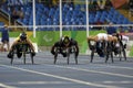 Brasil - Rio De Janeiro - Paralympic game 2016 1500 meter athletics Royalty Free Stock Photo